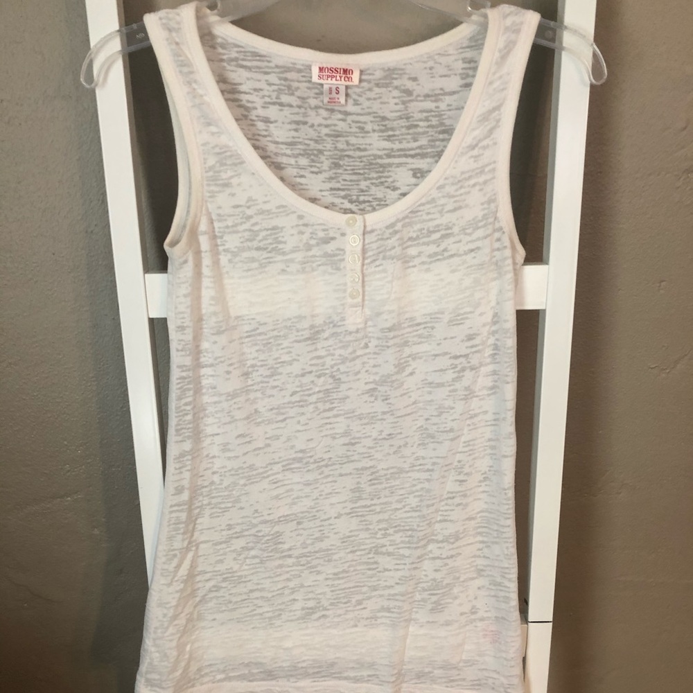 White tank top